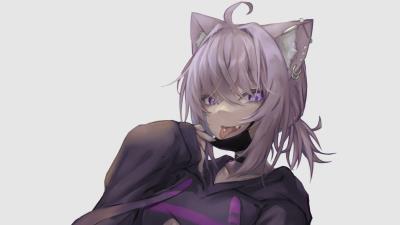 Nekomata Okayu Hololive Virtual Youtuber 4k Wallpaper