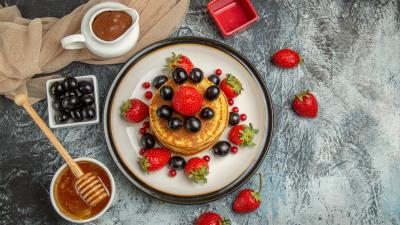 Pancakes Photography Breakfast Food Wallpaper
