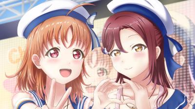 Riko Sakurauchi Chika Takami Love Live Sunshine Wallpaper
