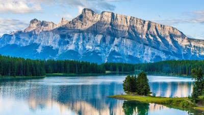 Scenery Mountains Canada Wallpaper