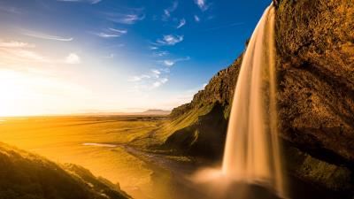 Seljalandsfoss Waterfall 5k Wallpaper