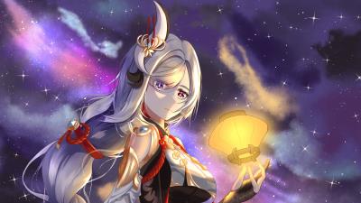 Shenhe Genshin Impact 4k Img Wallpaper