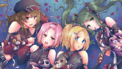 Shinobu Inuyose Yuka Jennifer Sasago Esora Shimizu Kyoko Yamate D4dj Wallpaper