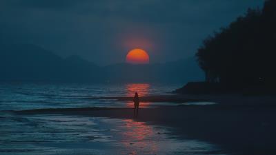 Sun Stars To Sleep 4k Wallpaper Wallpaper