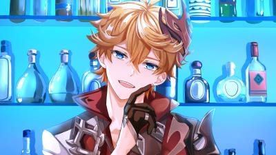 Tartaglia Childe Genshin Impact 2k Wallpaper Wallpaper