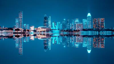 Water Reflect Photography Cityscape Wallpaper