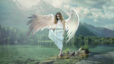 Wings Angel Fantasy 2k Wallpaper