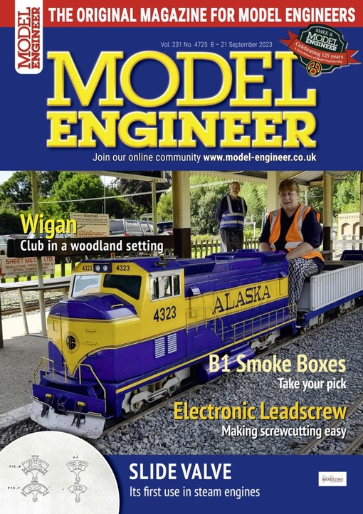 Model Engineer - Issue 4725 - 8 September 2023