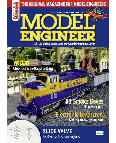 Model Engineer - Vol. 231 Issue 4725, 8-21 September 2023