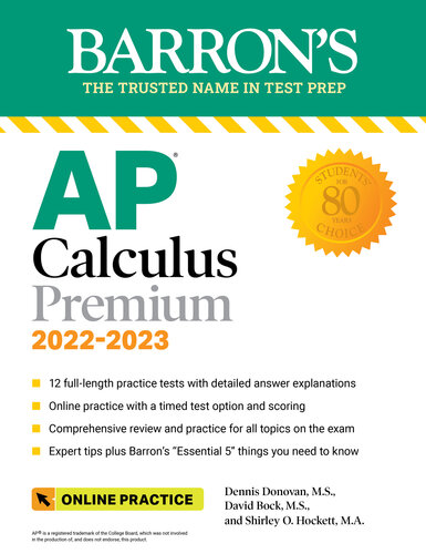 AP Calculus Premium, 2022-2023