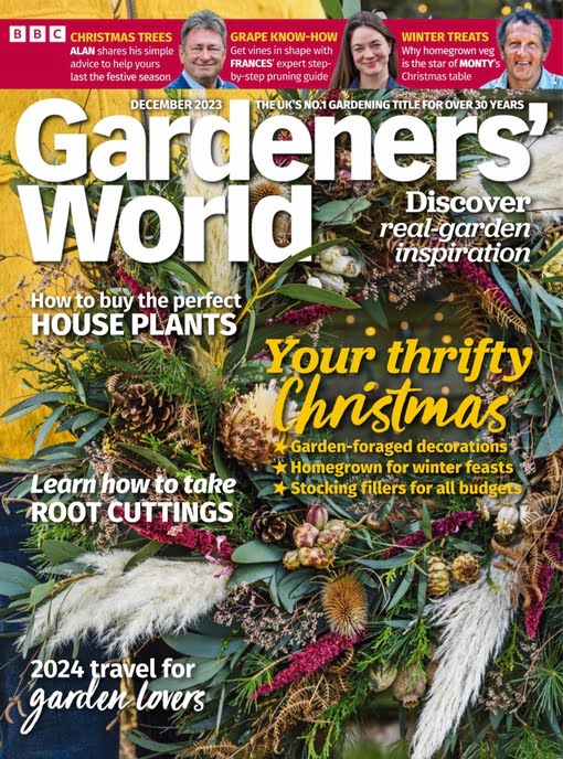 BBC Gardeners’ World December 2023 Free Magazines & eBooks