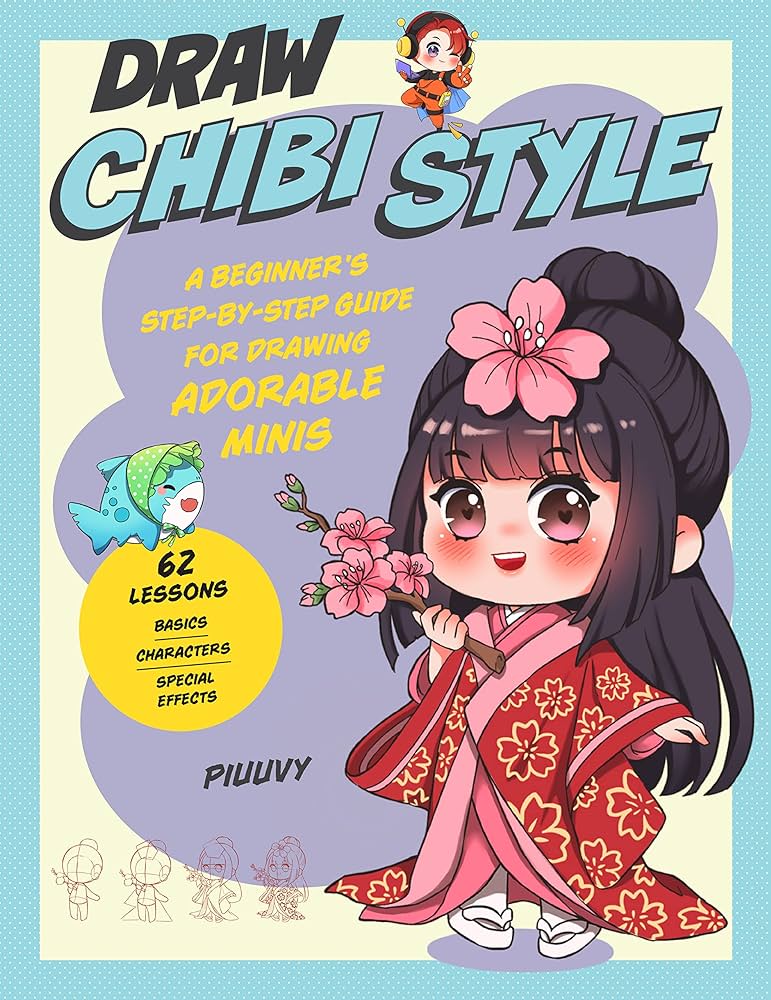 Draw Chibi Style – A Beginner’s Step-by-Step Guide for Drawing Adorable ...