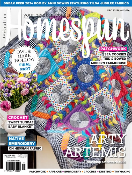 Australian Homespun December 2023 January 2024 Free Magazines   Australian Homespun December 2023 January 2024 