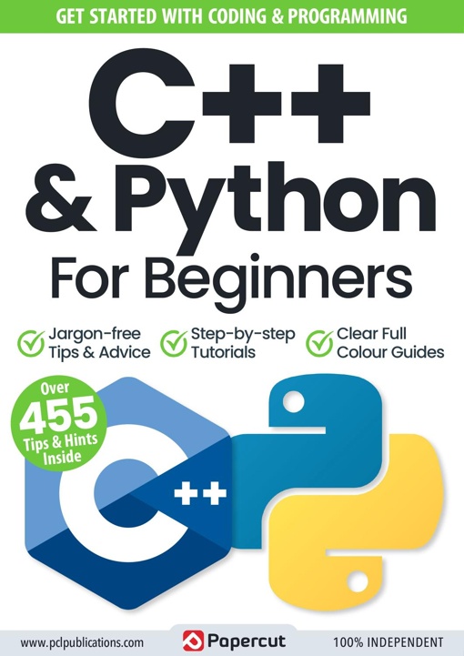 C++ & Python for Beginners January 2024 Free Magazines & eBooks