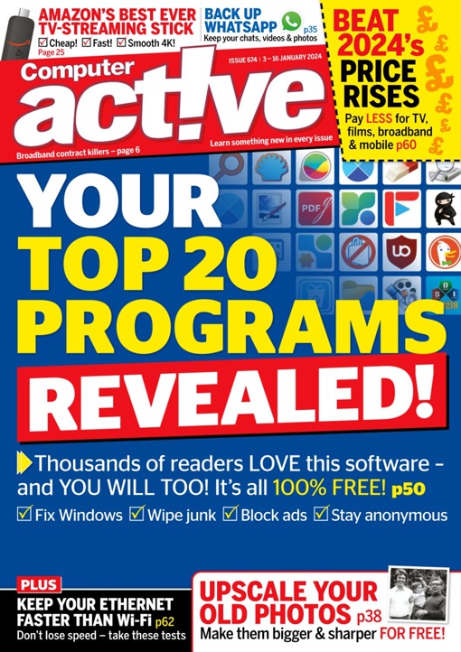 Computeractive - Issue 674 - 3 January 2024 - Free Magazines & eBooks