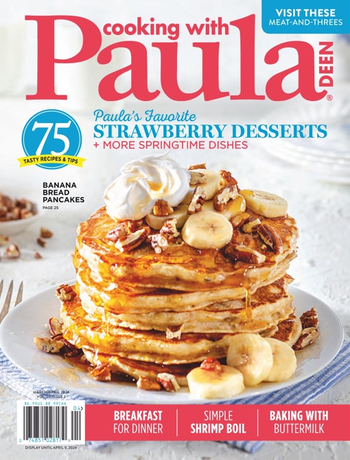 Cooking with Paula Deen MarchApril 2024 Free Magazines & eBooks