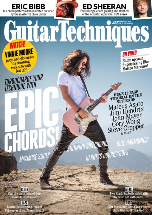 Guitar Techniques February 2024 Free Magazines EBooks   Guitar Techniques February 2024 