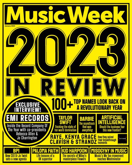 Music Week Issue 1388 January 2024 Free Magazines & eBooks