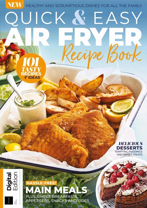 Quick & Easy Air Fryer Recipe Book 1st Edition 3 January 2024