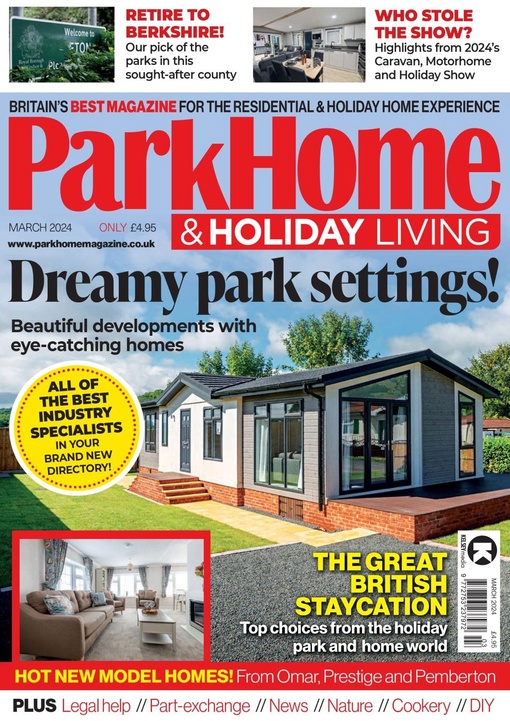Park Home & Holiday Living March 2024 Free Magazines & eBooks