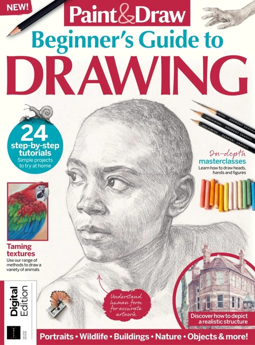 Paint & Draw Beginner's Guide to Drawing 2nd Edition February 2024
