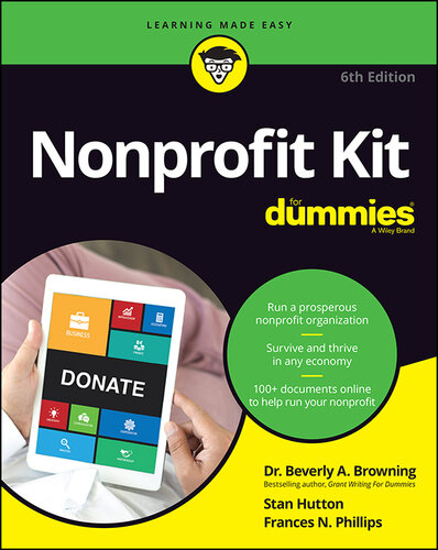 Nonprofit Kit for Dummies, 6th Edition