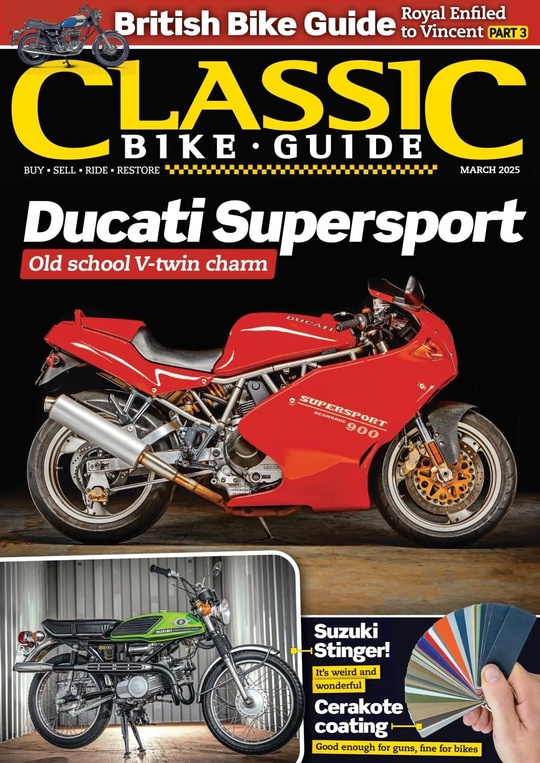 Classic Bike Guide – March 2025